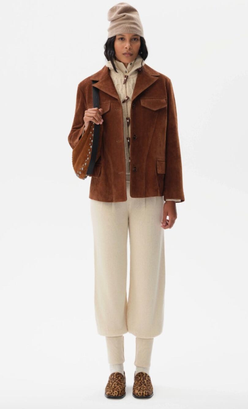 NWT Siedres Rosena Pleated Knit Harem Pants, Large $373